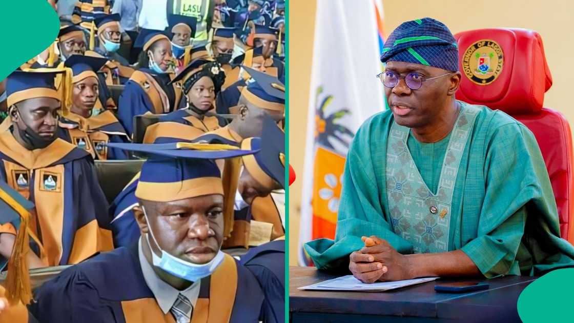 Lagos State Governor Jide Sanwo-Olu has awarded N20 million each to the best graduating students at Lagos State University.