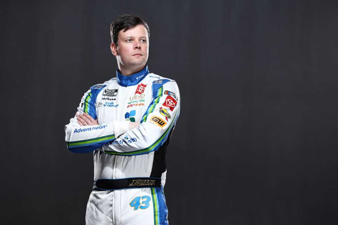 Erik Jones poses for a photo Erik Jones poses for a photo