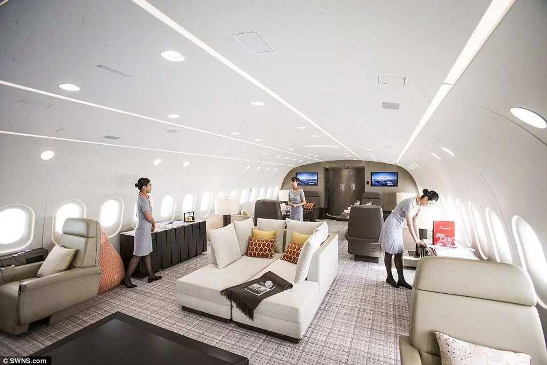 See the inside of world’s largest private jet that will cost you N7.8m per hour