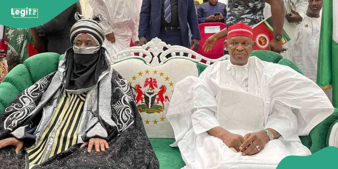 Sarkin Kano, Muhammadu Sanusi II ya yabawa Abba Kabir