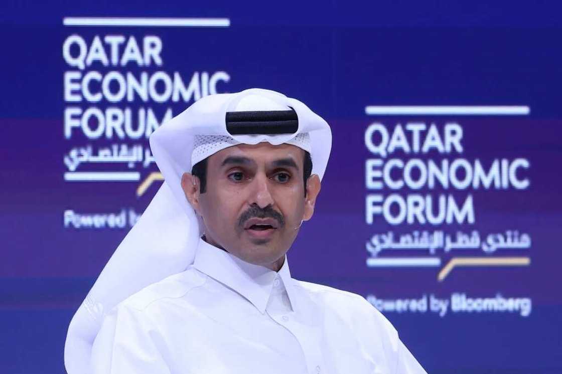 Energy Minister Saad al-Kaabi sets out QatarEnergy's plans to boost LNG production capacity at the Qatar Economic Forum in Doha Energy Minister Saad al-Kaabi sets out QatarEnergy's plans to boost LNG production capacity at the Qatar Economic Forum in Doha