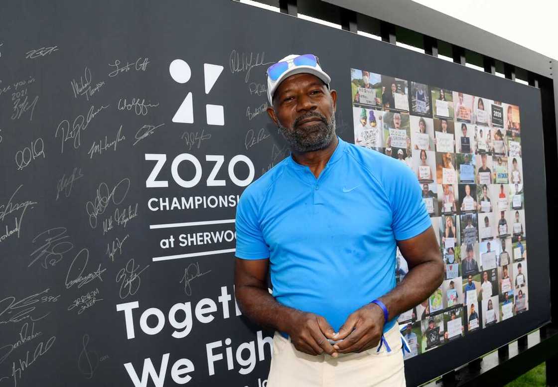 Dennis Haysbert in Thousand Oaks, California Dennis Haysbert in Thousand Oaks, California
