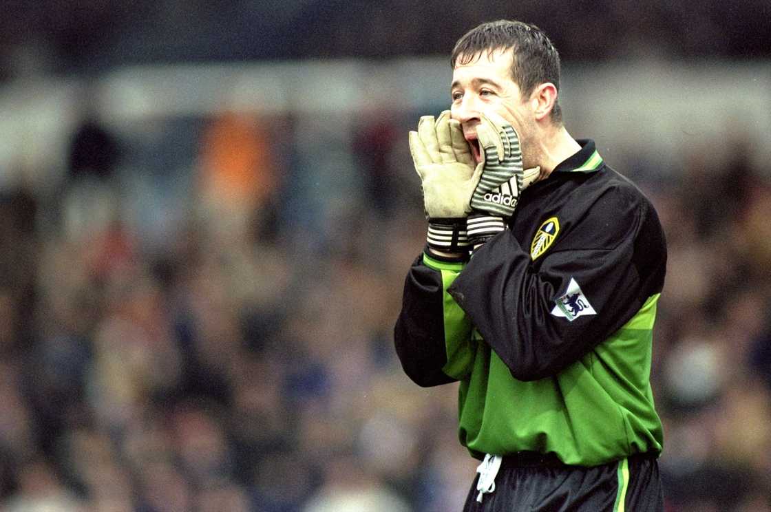 Nigel Martyn of Leeds United in action Nigel Martyn of Leeds United in action