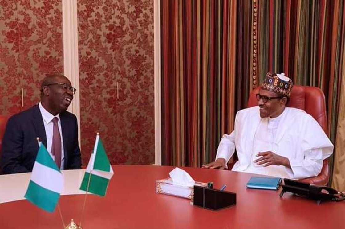 Edo election: Obaseki hails Buhari for ensuring INEC independence Edo election: Obaseki hails Buhari for ensuring INEC independence