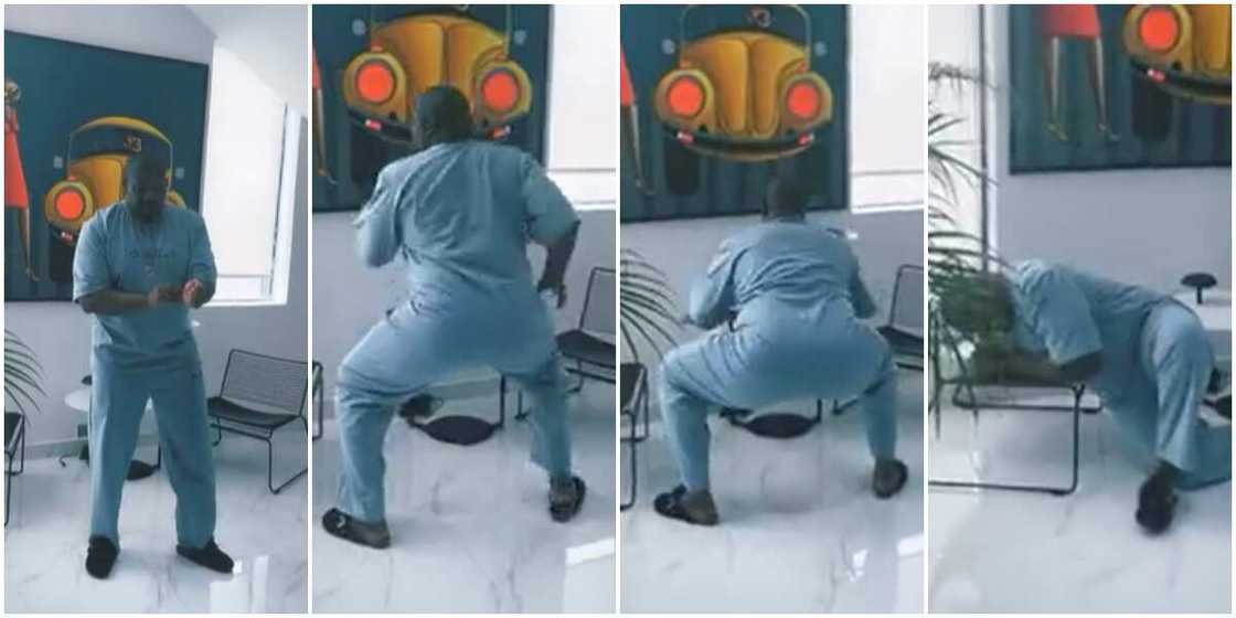 Jazzy Thee Stallion: Don Jazzy Shows off dance skills, Twerks to Rema's song in hilarious video Jazzy Thee Stallion: Don Jazzy Shows off dance skills, Twerks to Rema's song in hilarious video