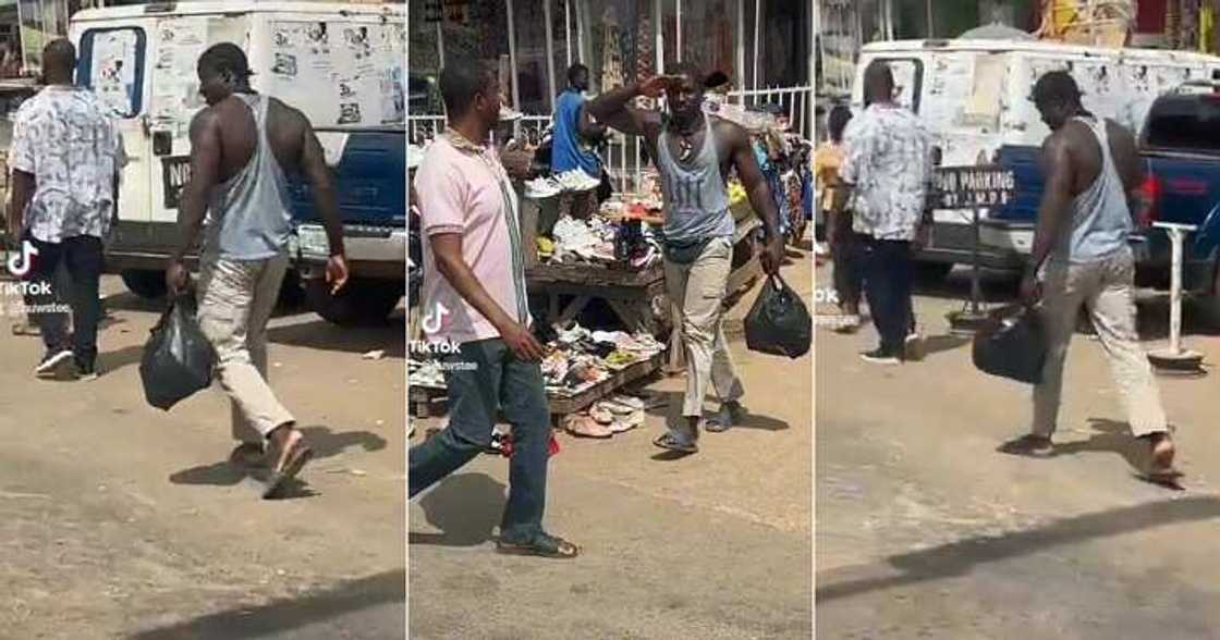 Rare video shows VeryDarkMan at a market Rare video shows VeryDarkMan at a market