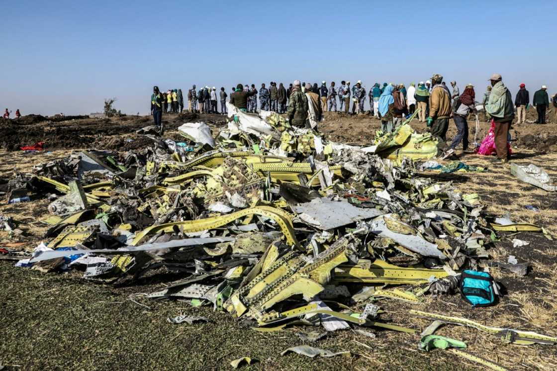 One-hundred and fifty-seven people were killed in the crash of an Ethiopian Airlines Boeing 737-Max in 2019