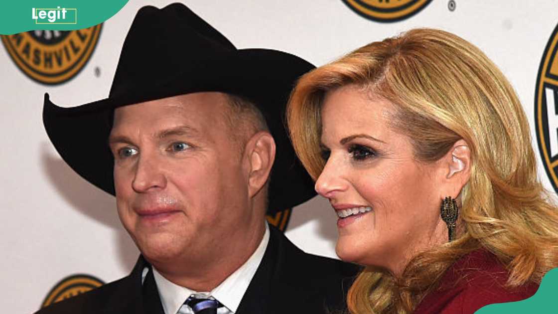 Garth Brooks and Trisha Yearwood at an event in Nashville Garth Brooks and Trisha Yearwood at an event in Nashville