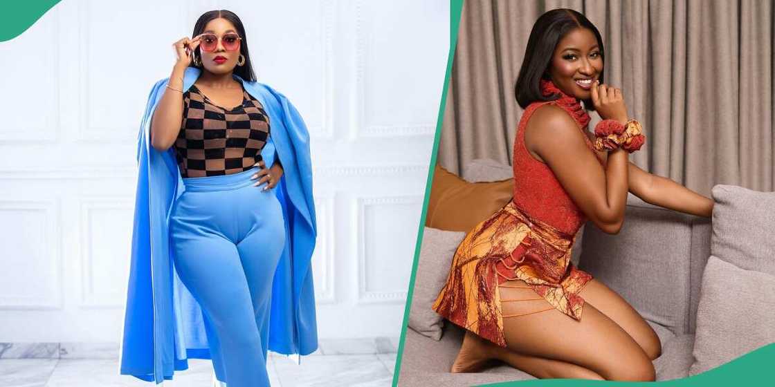 Photos of Lucy Edet and Kim Oprah Photos of Lucy Edet and Kim Oprah