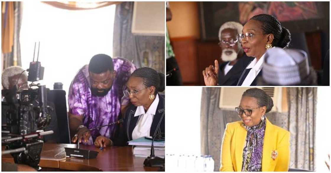 Bank executive Ibukun Awosika makes acting debut in Kunle Afolayan's Citation movie Bank executive Ibukun Awosika makes acting debut in Kunle Afolayan's Citation movie