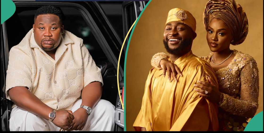 Cubana Chiefpriest warning to uninvited celebs planning to gatecrash Davido's wedding