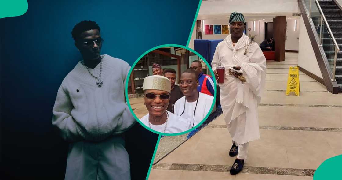 Wizkid visit K1 De Ultimate following his mum's death. Wizkid visit K1 De Ultimate following his mum's death.