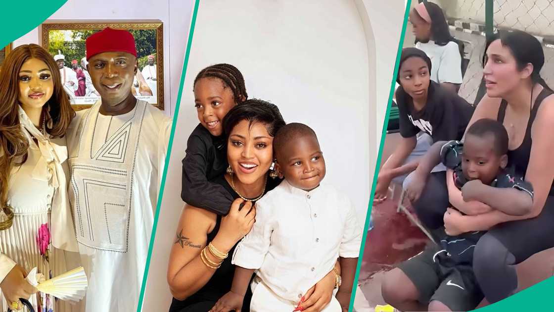 Regina Daniels speaks about the custody of her children, shares details about Ned Nwoko. Regina Daniels speaks about the custody of her children, shares details about Ned Nwoko.