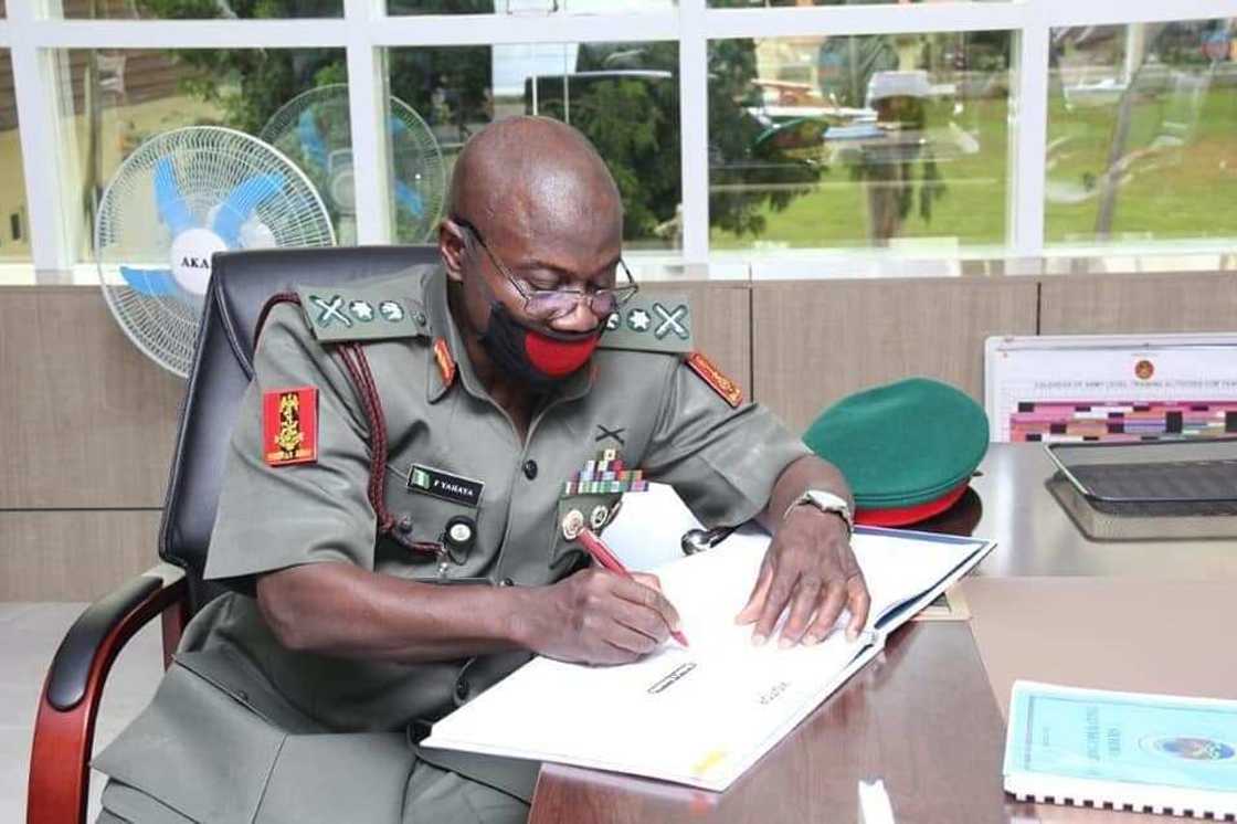 Chief of Army Staff Lieutenant General Faruk Yahaya Chief of Army Staff Lieutenant General Faruk Yahaya