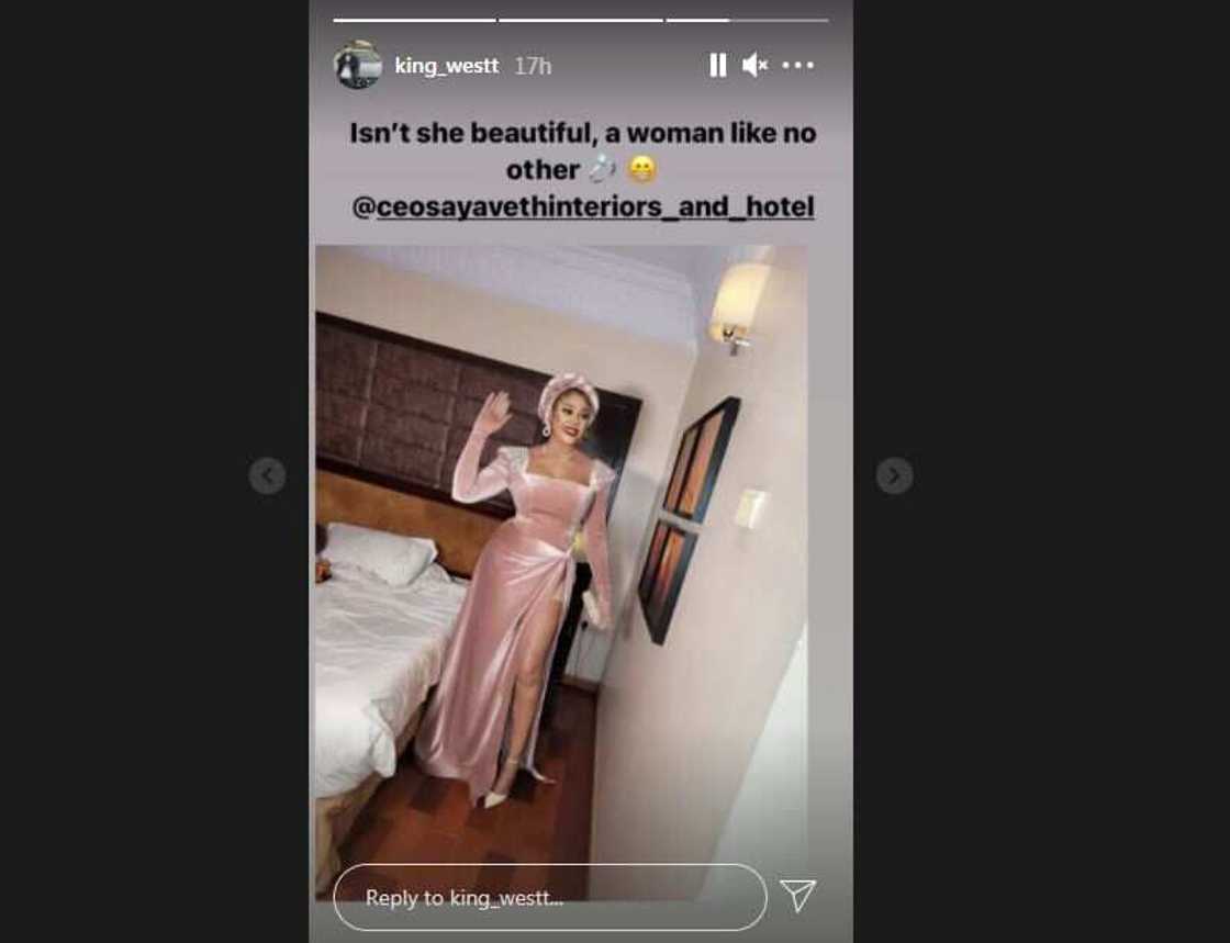 MC Oluomo’s son hails father’s girlfriend, Ehi Ogbebor MC Oluomo’s son hails father’s girlfriend, Ehi Ogbebor