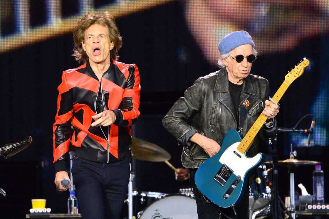 Mick Jagger (L) and Keith Richards (L) perform at a concert in Liverpool, England. Mick Jagger (L) and Keith Richards (L) perform at a concert in Liverpool, England.