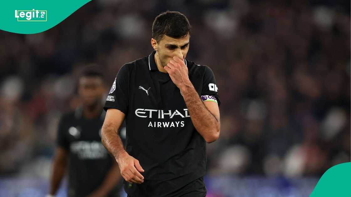 Real Madrid, Manchester City, Rodri, UEFA, Spain, Football.