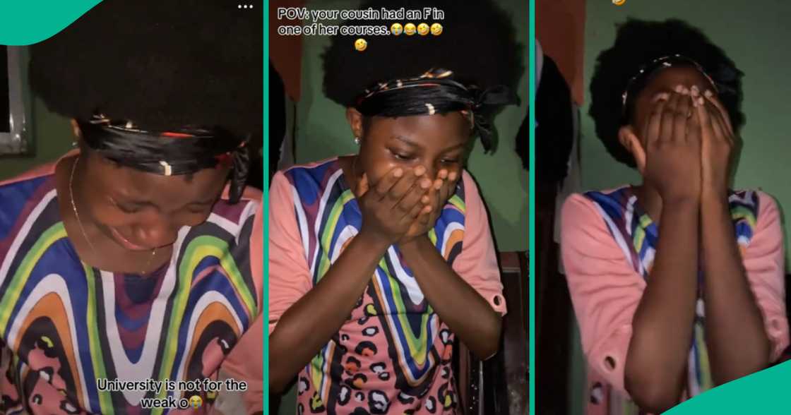 A year one student breaks down in tears after failing a course and painfully says she would leave her department. A year one student breaks down in tears after failing a course and painfully says she would leave her department.