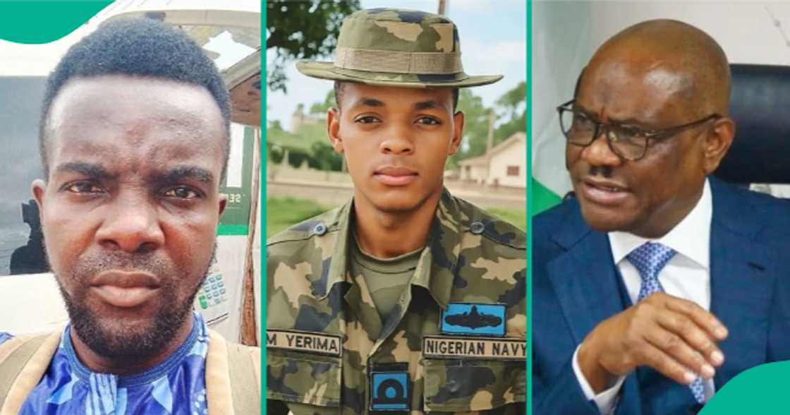 Man discloses what he noticed after looking closely at Lieutenant Yerima's pocket.