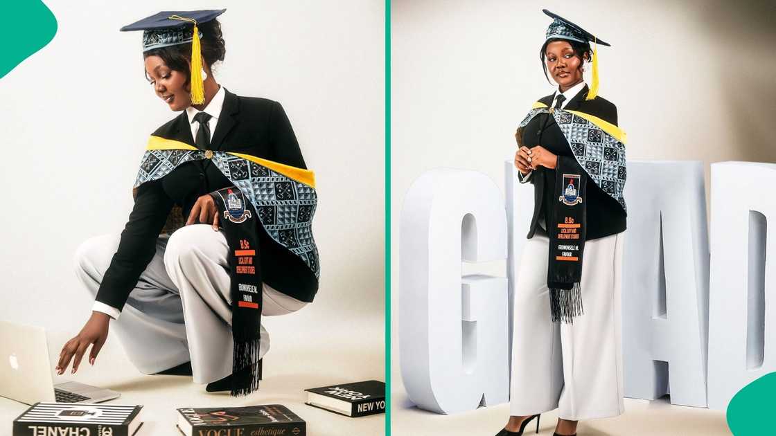 LASU student makes history in her department as she graduates in style, shares stunning pictures from celebration LASU student makes history in her department as she graduates in style, shares stunning pictures from celebration