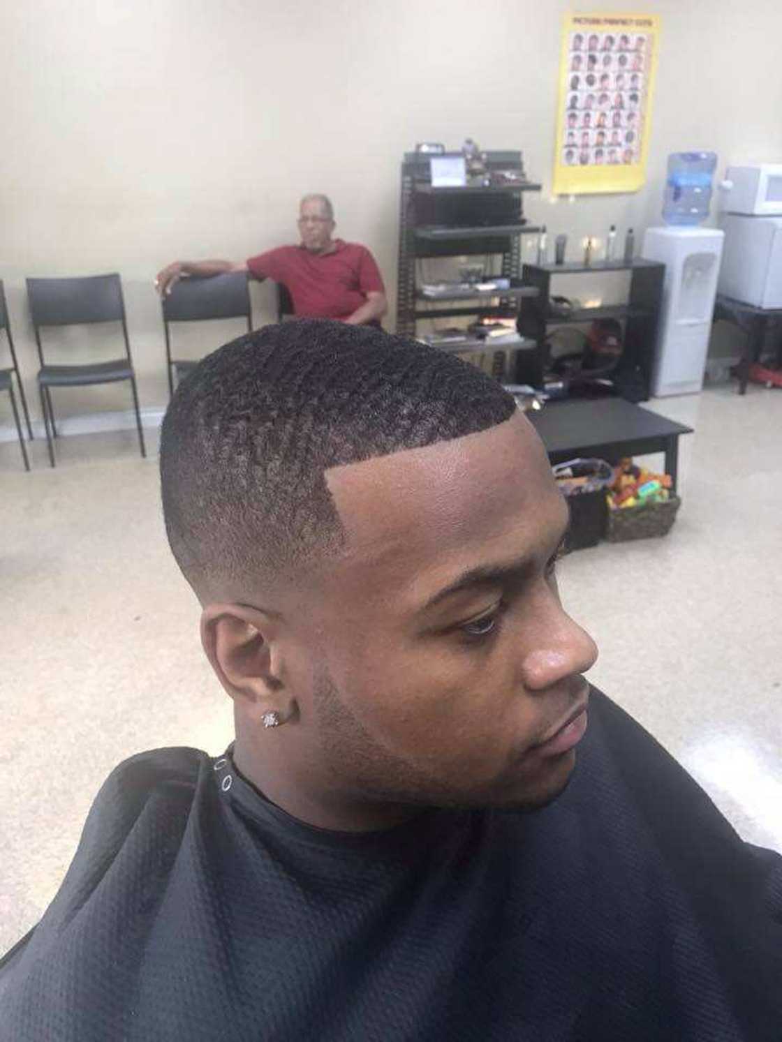 Fade buzz cut Fade buzz cut