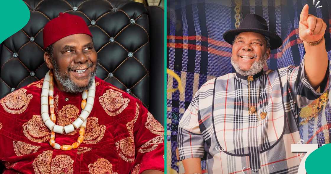 Pete Edochie shares post to mark birthday, shares new name.