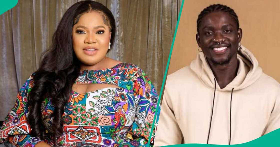 VDM cautions Toyin Abraham on overreacting. VDM cautions Toyin Abraham on overreacting.