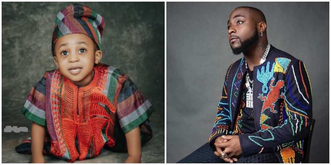 Davido's son/Ifeanyi/Nigerian singer