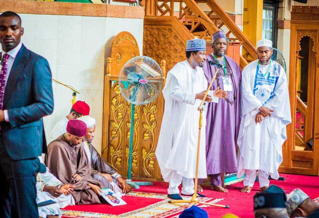 Sanata Barau Jibrin a Abuja