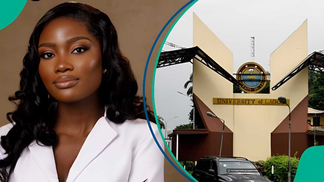 UNILAG graduate celebrates high grades in exams and JAMB, goes viral