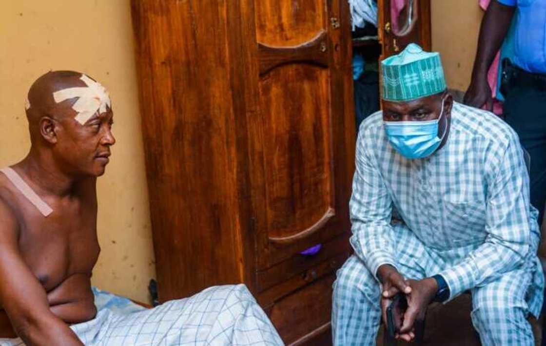 Five APC Party Chieftains Hospitalised in Ilorin from Kwara Violence Five APC Party Chieftains Hospitalised in Ilorin from Kwara Violence