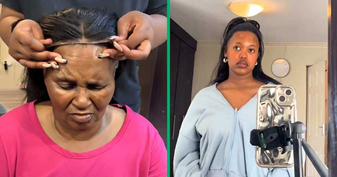 A 66-year-old gogo rocked a frontal wig in a viral TikTok video. A 66-year-old gogo rocked a frontal wig in a viral TikTok video.