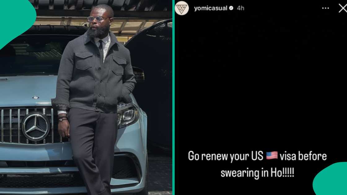 Yomi casual advices Nigerians following trumps win. Yomi casual advices Nigerians following trumps win.