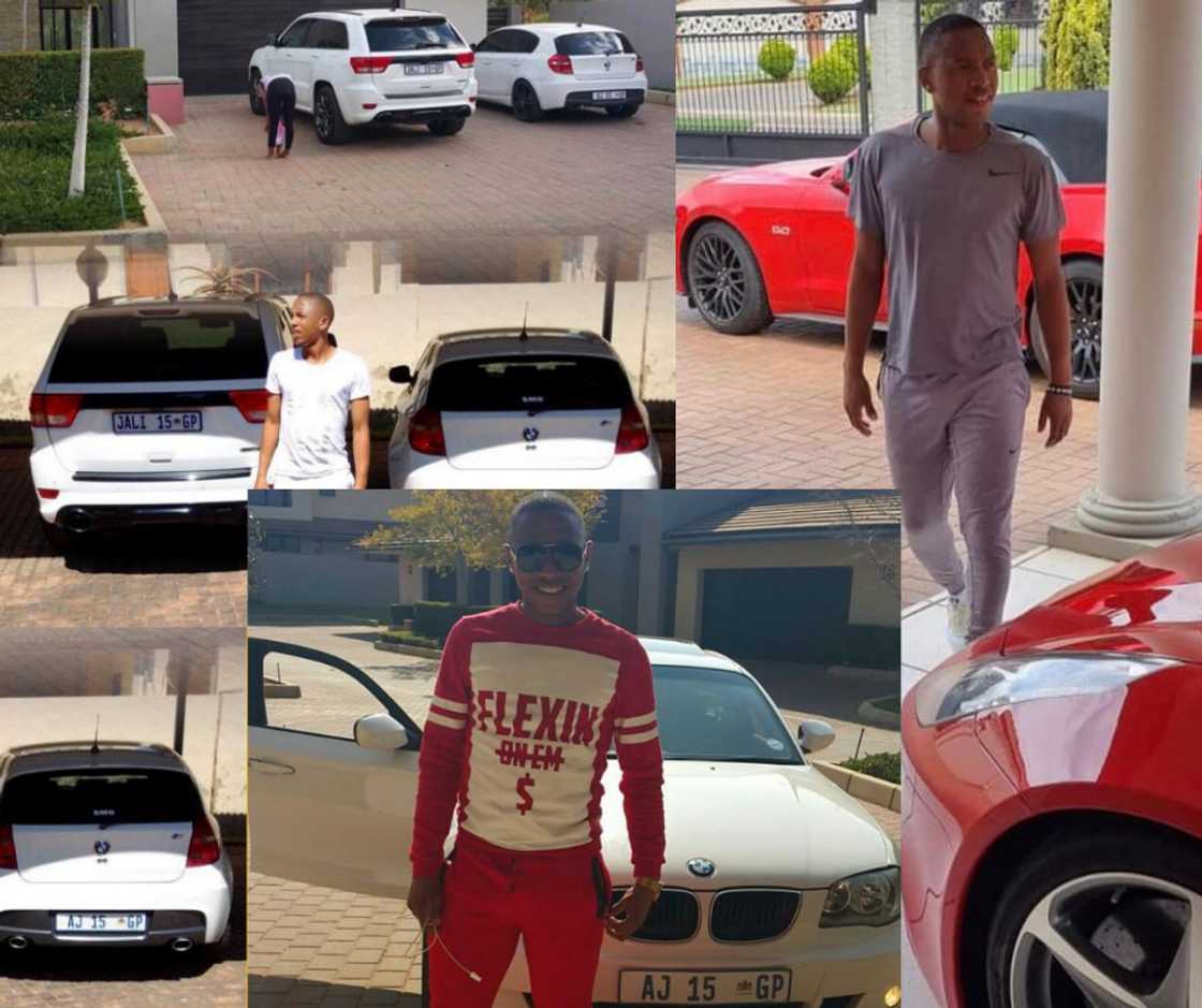 Andile Jali's cars