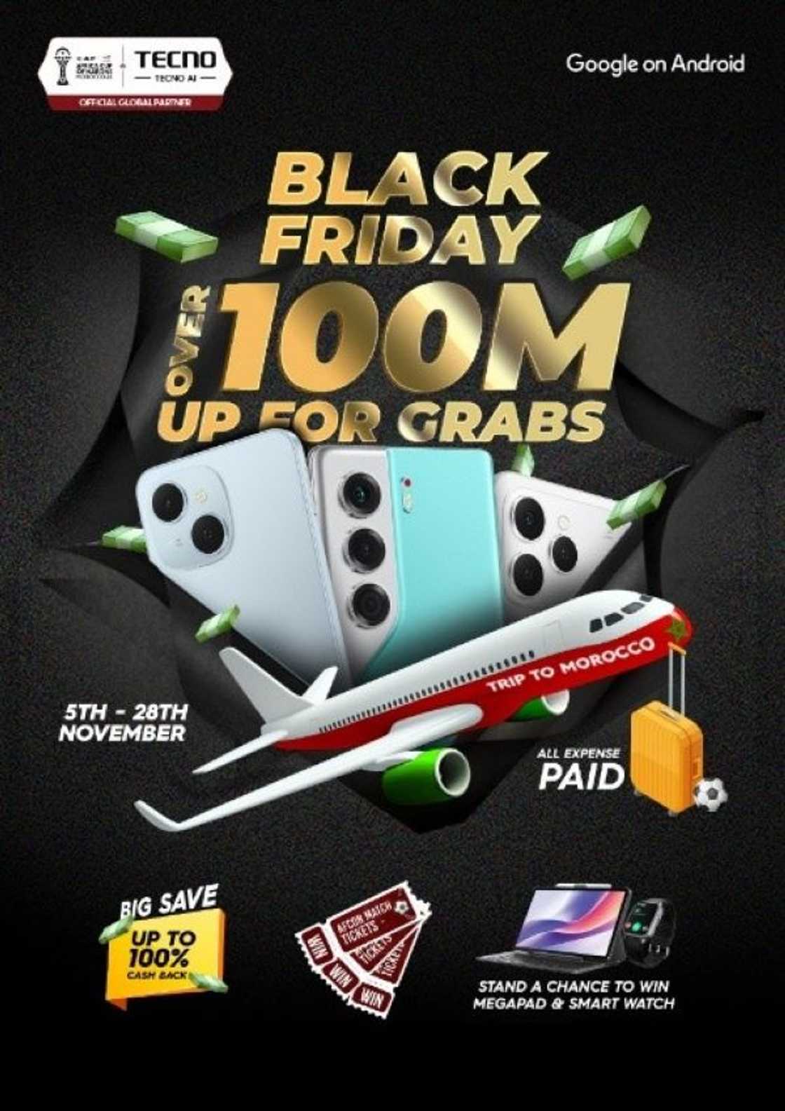 Excitement Hits the Streets of Nigeria As TECNO Reveals Winners of its Black Friday Mega Slash