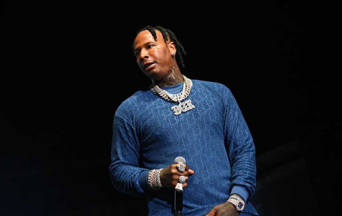 Moneybagg Yo performs onstage Moneybagg Yo performs onstage