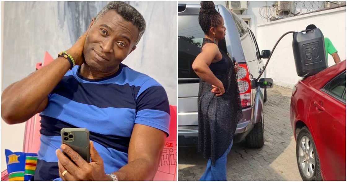 Yibo Koko, wife gifts husband 50 litres of petrol Yibo Koko, wife gifts husband 50 litres of petrol