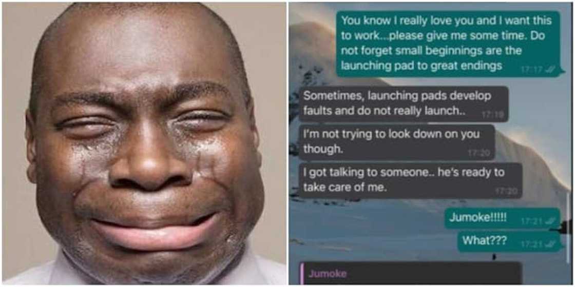 Budurwar da ta bar saurayi talaka saboda mai kudi ta sha caccaka daga jama'a Budurwar da ta bar saurayi talaka saboda mai kudi ta sha caccaka daga jama'a