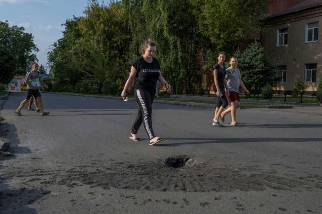 In Marganets and Nikopol -- a short distance down the Dnipro riverbank -- 17 people have been killed in strikes this week In Marganets and Nikopol -- a short distance down the Dnipro riverbank -- 17 people have been killed in strikes this week