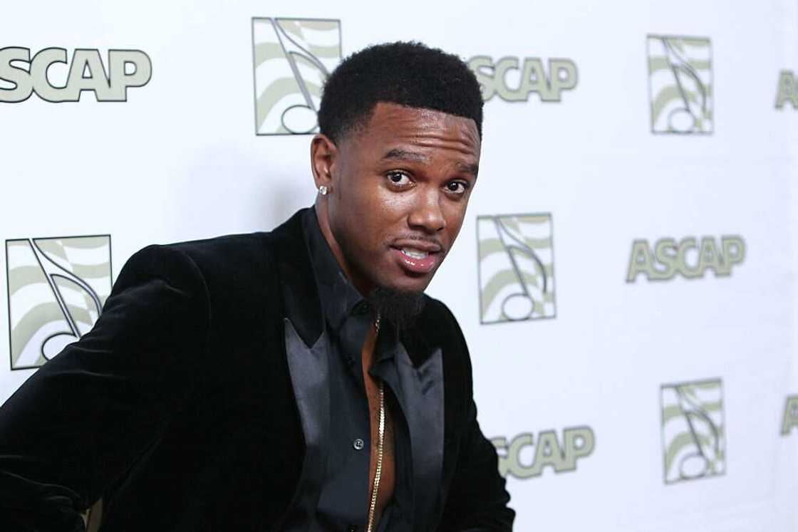 Daniel Gibson posing for a photo in a black outfit Daniel Gibson posing for a photo in a black outfit