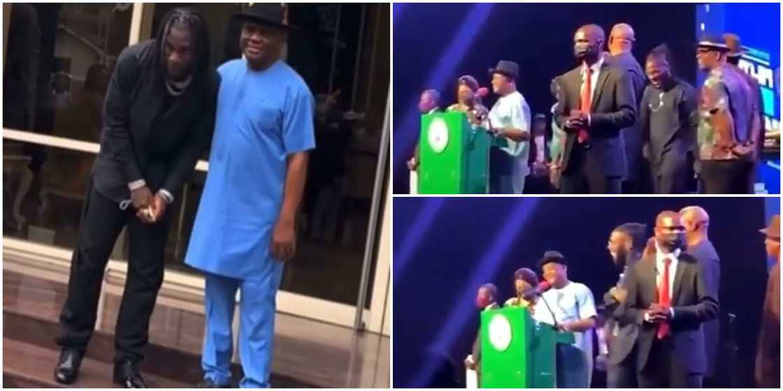 Getting His Coins: Rivers Governor Gifts Burna Boy Land, Money to Build, Other Artistes Get N10M Each Getting His Coins: Rivers Governor Gifts Burna Boy Land, Money to Build, Other Artistes Get N10M Each