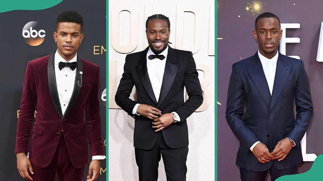 Trevor Jackson, Shameik Moore, and Micheal Ward Trevor Jackson, Shameik Moore, and Micheal Ward