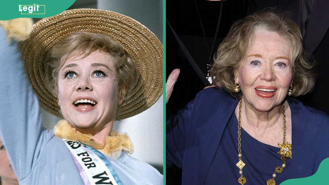 Glynis Johns in the 60s (L) and in 2024 (R) Glynis Johns in the 60s (L) and in 2024 (R)