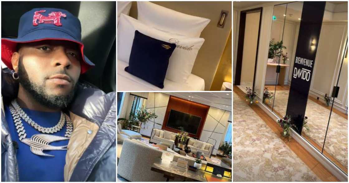 Singer Davido begs drink company as he lands in Paris Singer Davido begs drink company as he lands in Paris