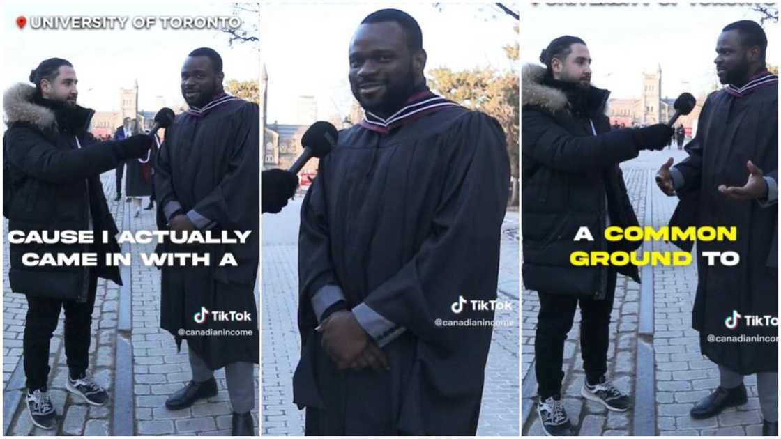 Masters in Canada/Nigerian man thankful for scholarship.