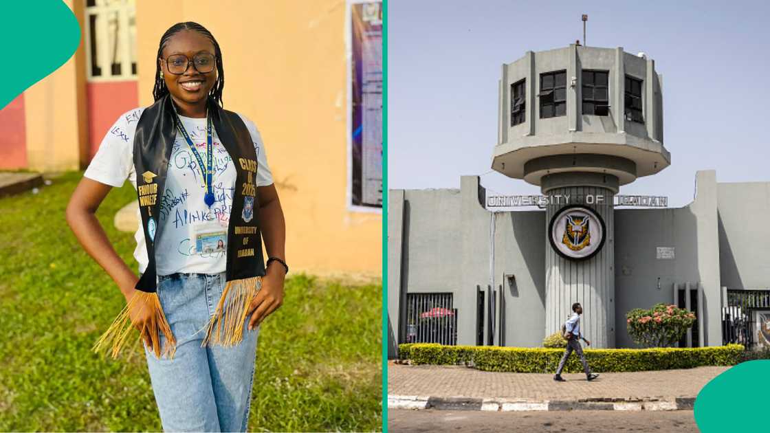 Joy as University of Ibadan graduate celebrates bagging a degree in communication and language arts, shares her academic journey