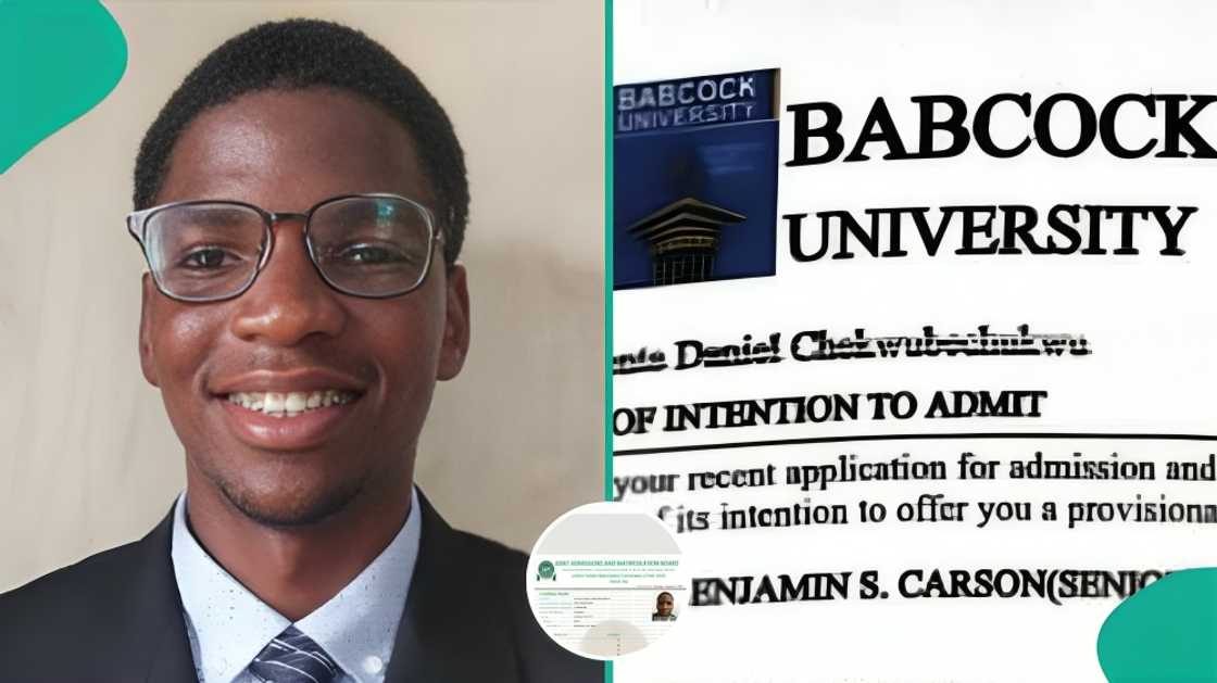 Young man reacts after Babcock University changes his dream course Young man reacts after Babcock University changes his dream course