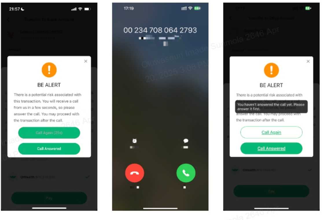 OPay's Scam Alerts Warns You Before You Make Costly Mistakes OPay's Scam Alerts Warns You Before You Make Costly Mistakes