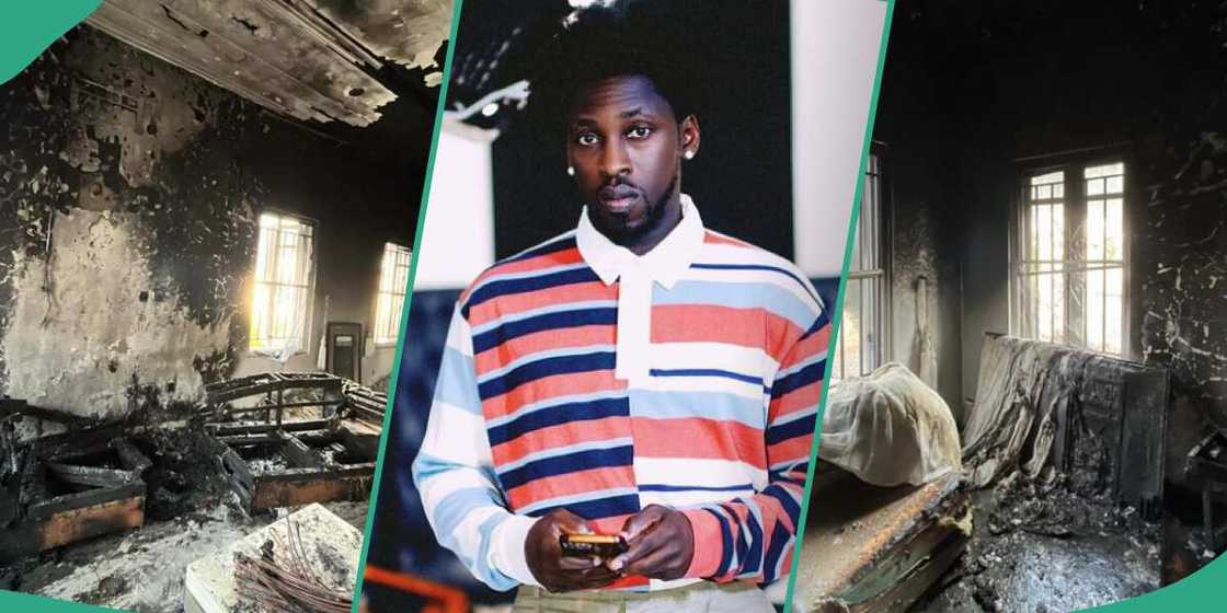Singer Orezi loses house to fire Singer Orezi loses house to fire