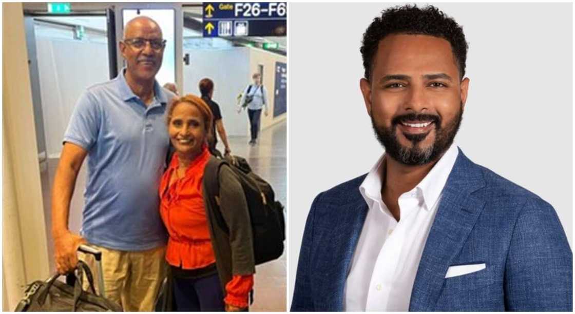 Photos of Nate Yohannes and his parents who are going for a honeymoon in Rome. Photos of Nate Yohannes and his parents who are going for a honeymoon in Rome.